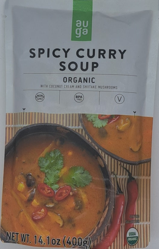 Auga Organic Spicy Curry Soup 400g