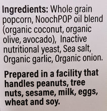 Load image into Gallery viewer, Nooch Girls Vegan Cheesy Popcorn Garlic and Onion Flavour (120g)