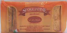 Load image into Gallery viewer, Sfogliatine Zuccherate Puff Pastry Sugar Topped 200g