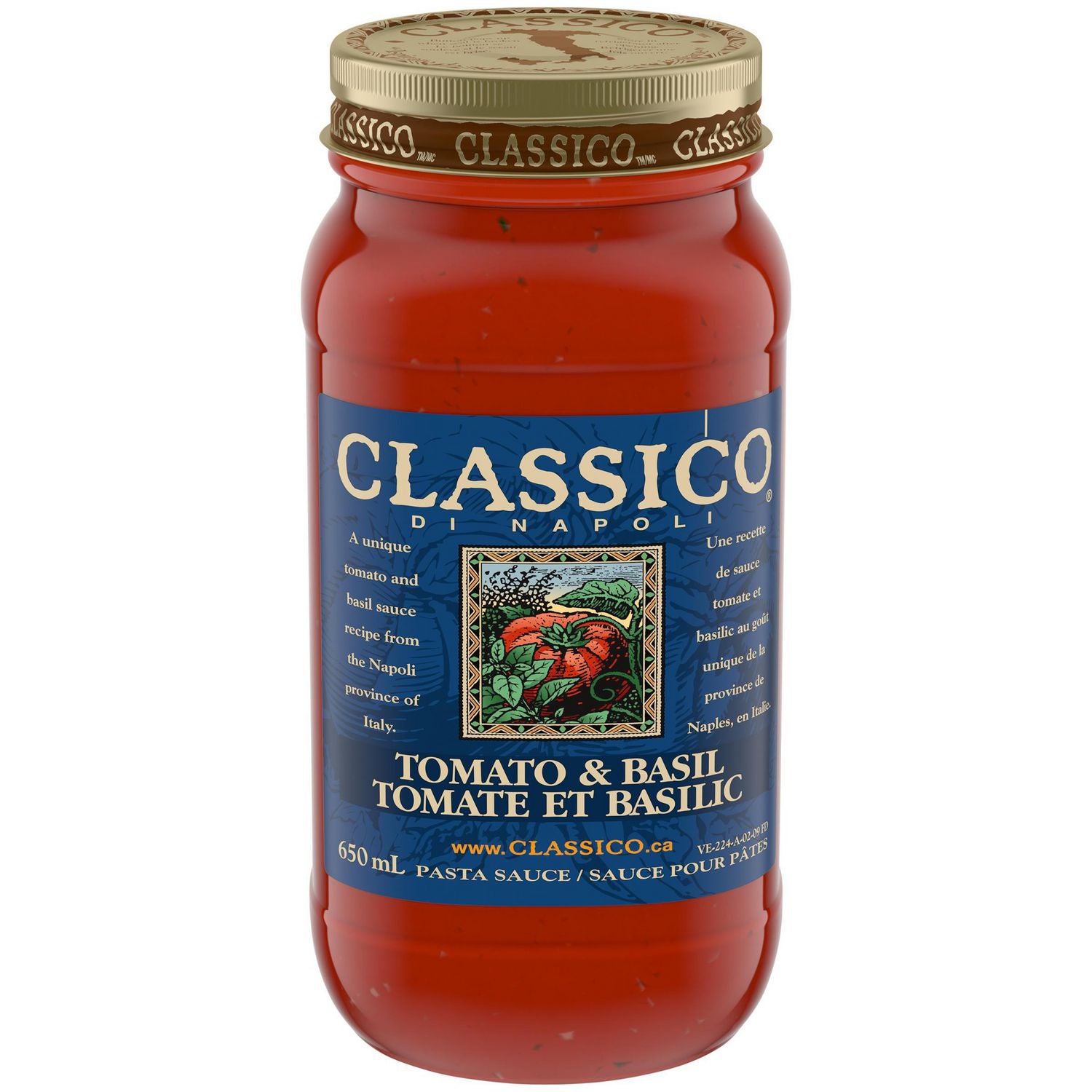 Classico Tomato Basil Sauce East West Markets