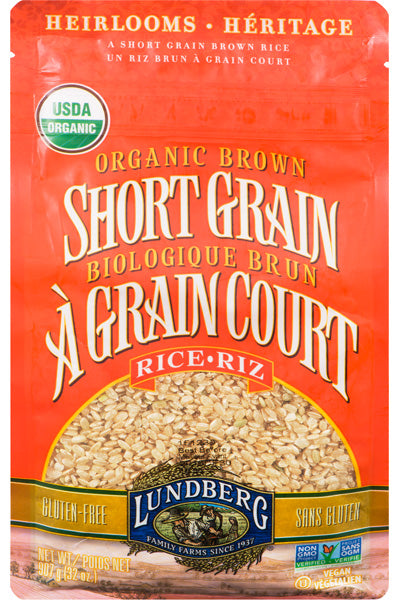 Lundberg Organic Short Grain Brown Rice 907g