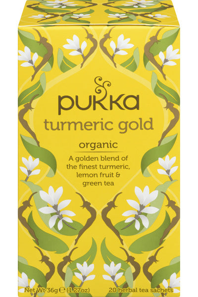 Pukka - Organic Turmeric Gold Herbal Tea (20 bags)