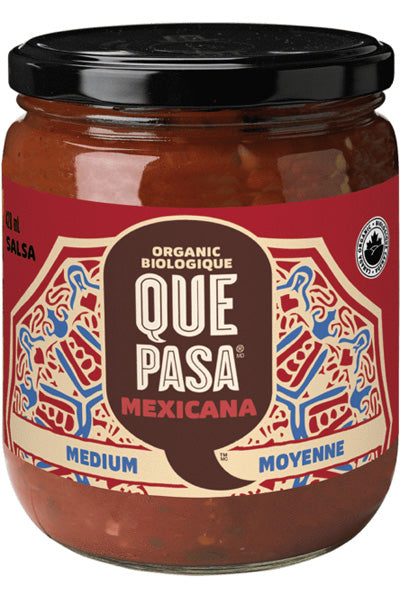 Que Pasa Organic Salsa Mexicana Medium 420ml