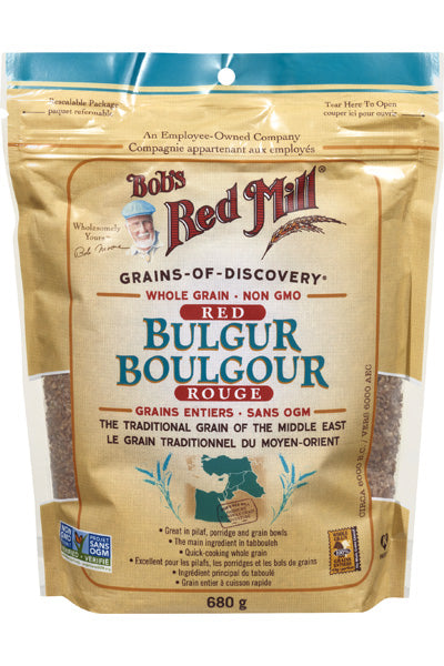 Bob's Red Mill Bulgur Whole Grain Red Wheat 680g