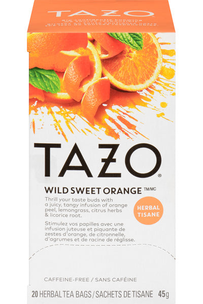 Tazo Wild Sweet Orange Tea (45g)