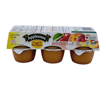 Load image into Gallery viewer, Applesnax Organic Apple &amp; Peach Fruit Snack 6x113g
