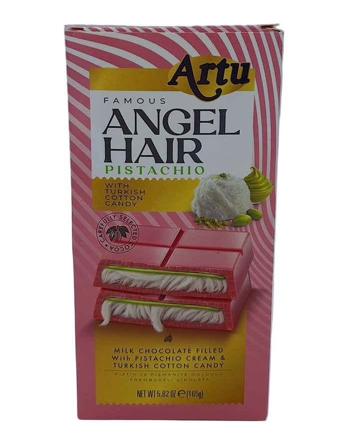 Artu Milk Chocolate Pistachio Cream Cotton Candy 165g