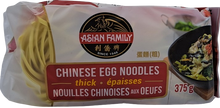 Load image into Gallery viewer, Asian Family Chinese Thick Egg Noodles 375g
