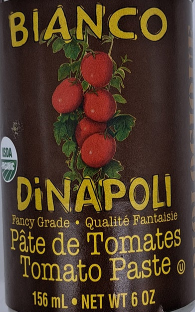 Bianco DiNapoli Organic Tomato Paste 156ml
