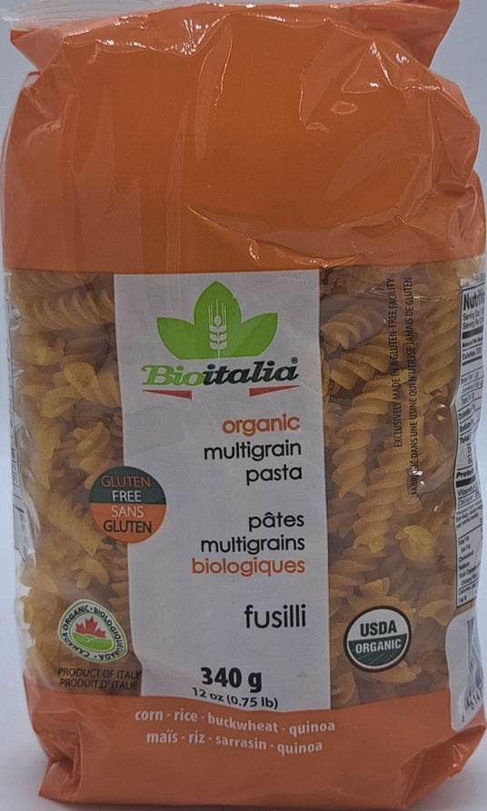 Bioitalia Organic Multigrain Fusilli 340g