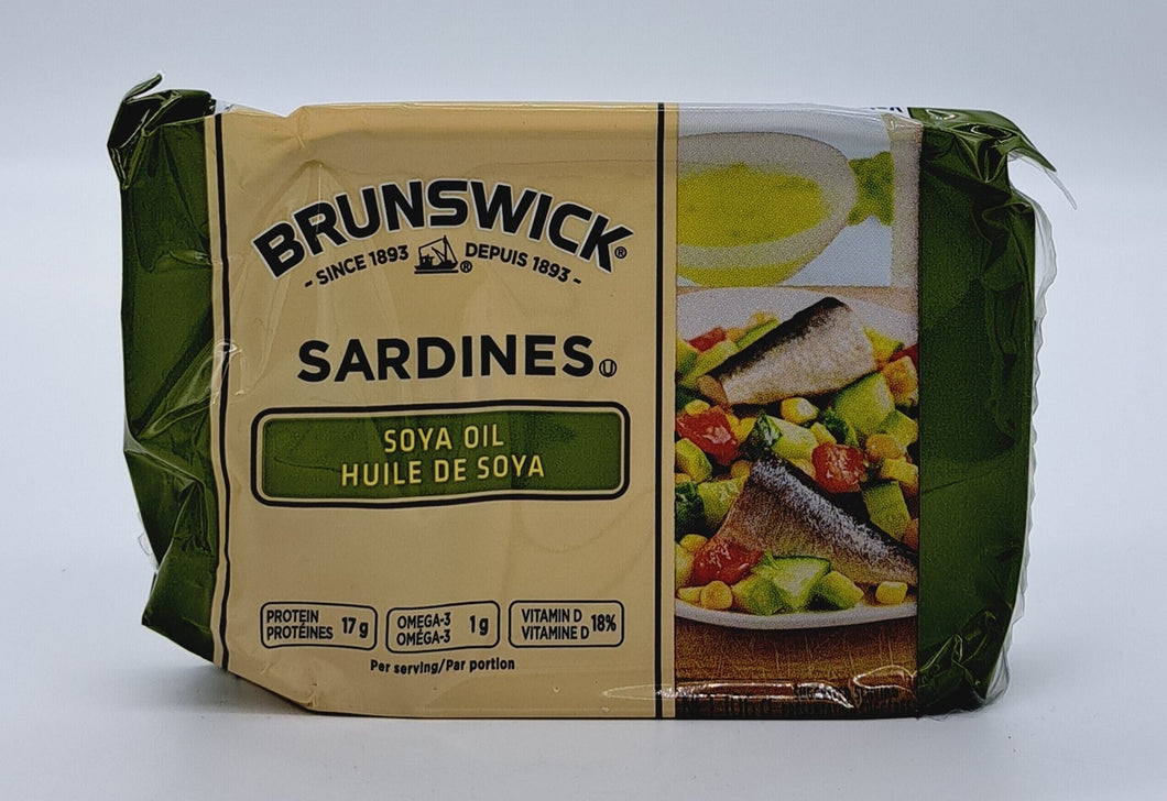 Brunswick Sardines in Soya Oil 106g