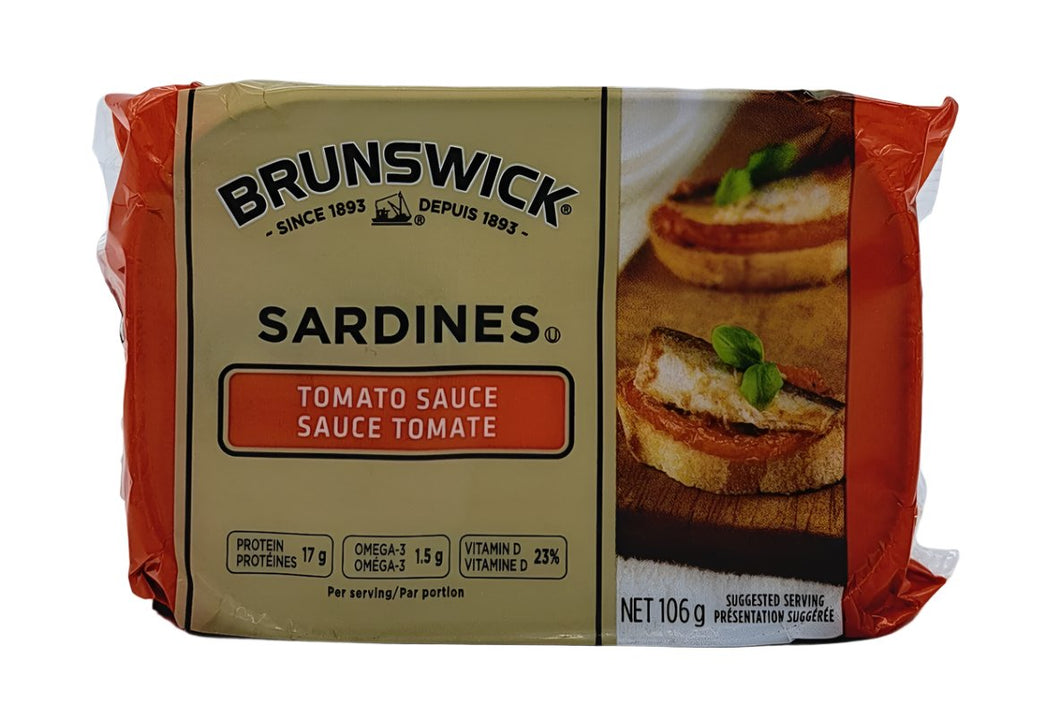 Brunswick Sardines in Tomato Sauce 106g