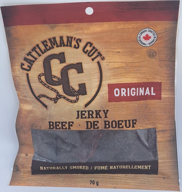 Cattleman's Cut Beef Jerky - Original 70g