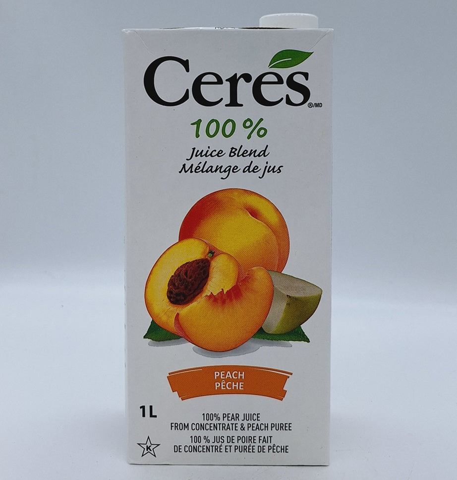 Ceres Peach & Pear Juice 1L