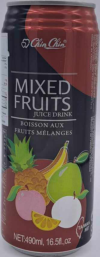 Chin Chin Mixed Fruits Juice Drink 490ml