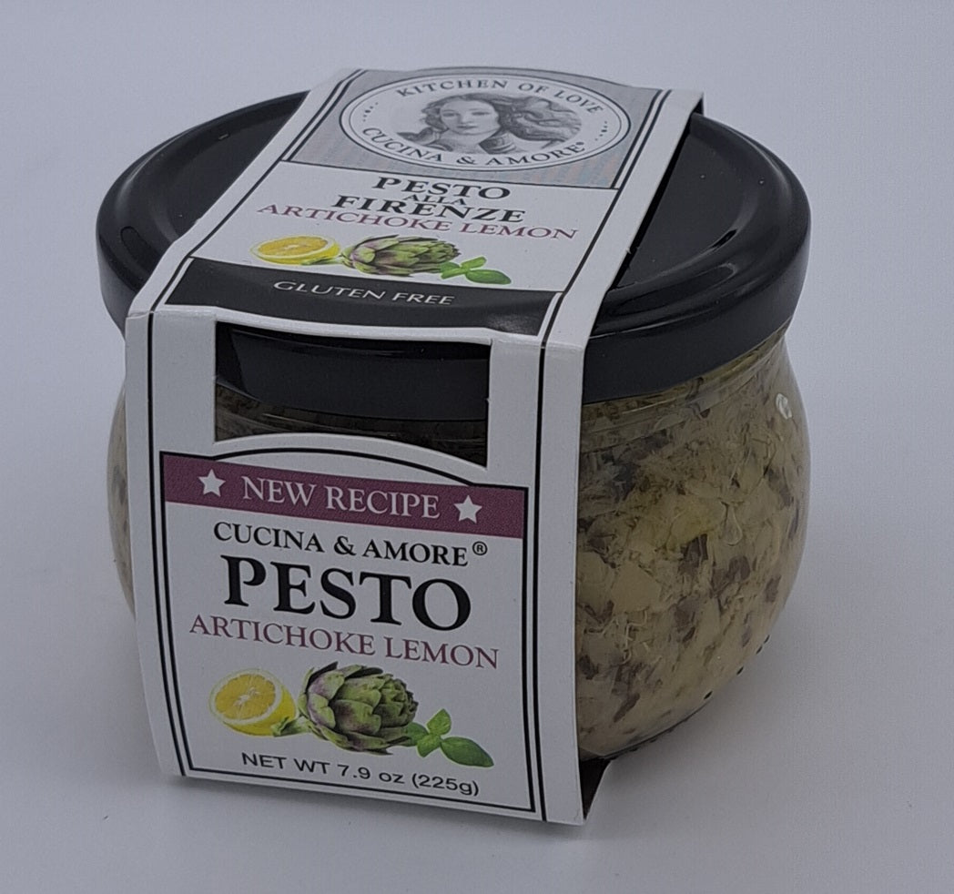 Cucina & Amore Gluten-free Pesto - Artichoke & Lemon 225g