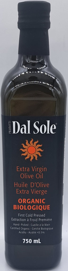 Dal Sole Organic Extra Virgin Olive Oil 750ml