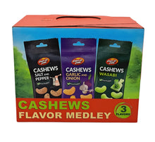 Load image into Gallery viewer, Dan D Pak Cashews Flavor Medley Assorted Packs 12x50g
