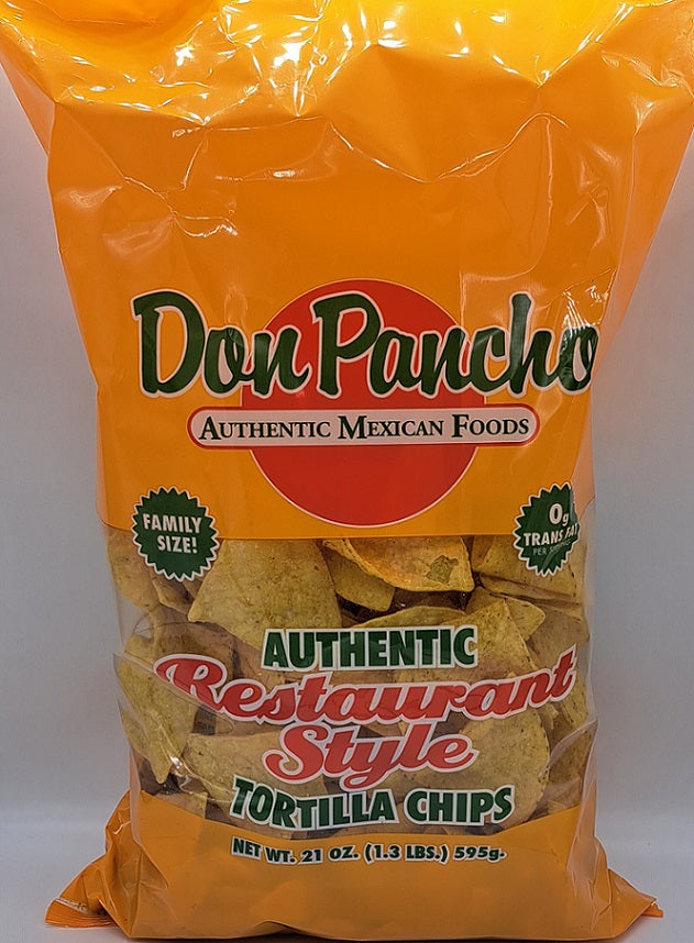 Don Pancho Restaurant Style Tortilla Chips 595g