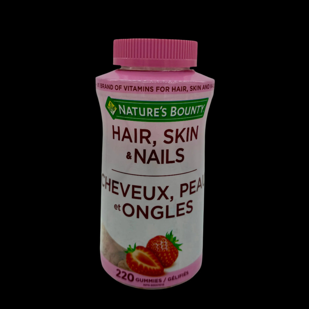 Nature's Bound - Hair, Skin & Nail Gummies (220 Gummies)