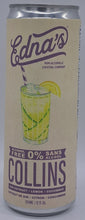 Load image into Gallery viewer, Edna&#39;s Cocktails Non-Alcoholic Collins 4 x 355mL
