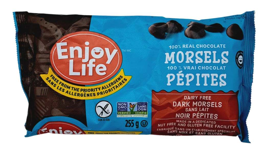 Enjoy Life Dairy Free Dark Chocolate Chips 255g