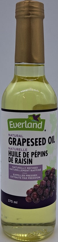 Everland Natural Grapeseed Oil 375ml