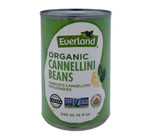 Load image into Gallery viewer, Everland Organic Cannellini Beans 398mLe
