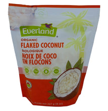 Load image into Gallery viewer, Bag of Everland Organic Flaked Coconut on a white background
