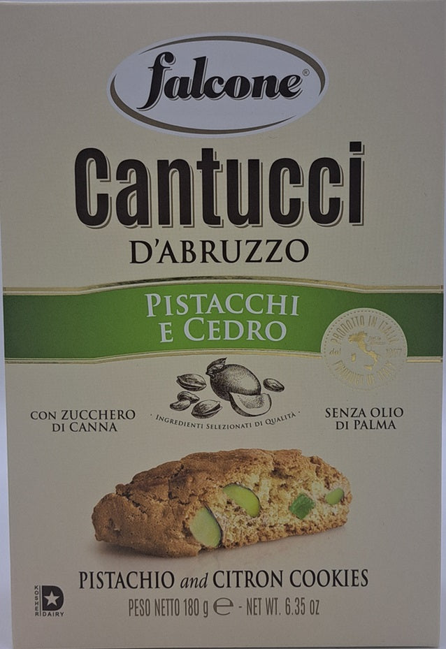 Falcone Cantucci Pistachio And Citron Cookies 200g