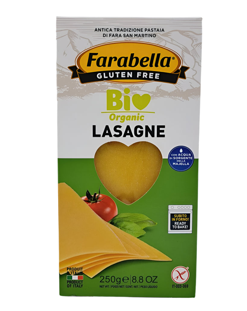 Farabella Organic Gluten Free Lasagne 250g