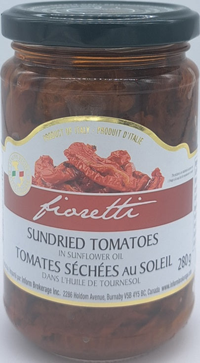 Fioretti Sundried Tomatoes in Sunflower Oil 280g