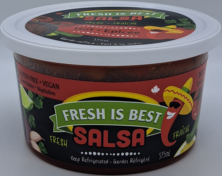 Fresh Is Best Spicy Fresh Salsa 375mL