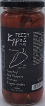 Load image into Gallery viewer, Fresh Kypos Roasted Red Peppers 500ml
