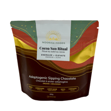 Load image into Gallery viewer, Nourish Foods - Cocoa Sun Ritual Apoptogenic Sipping Chocolate (200g)
