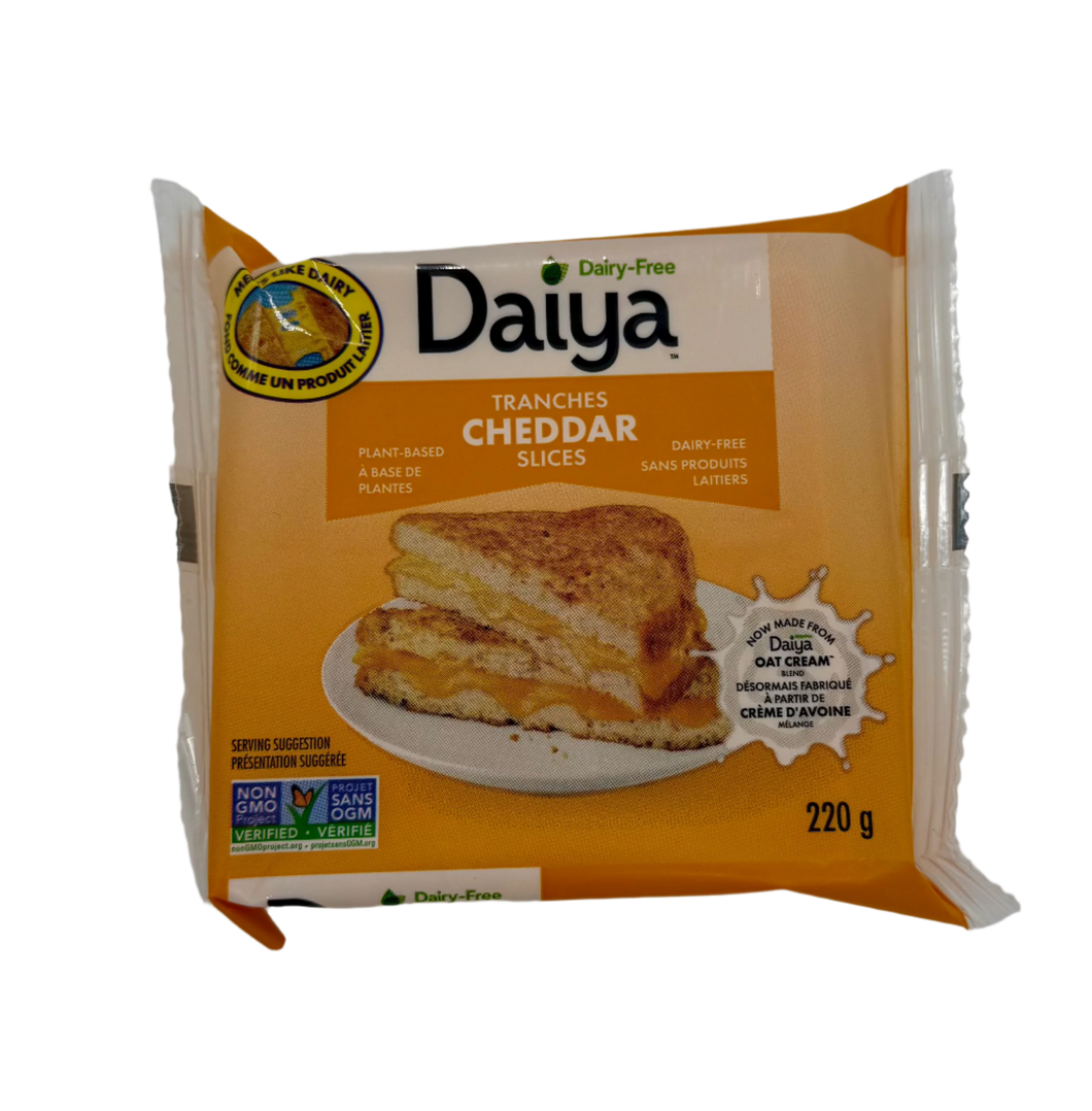 Daiya Vegan Cheddar Slices (220g)