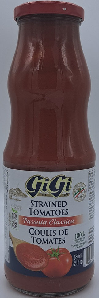 GiGi Passata Classica Strained Tomatoes 680ml