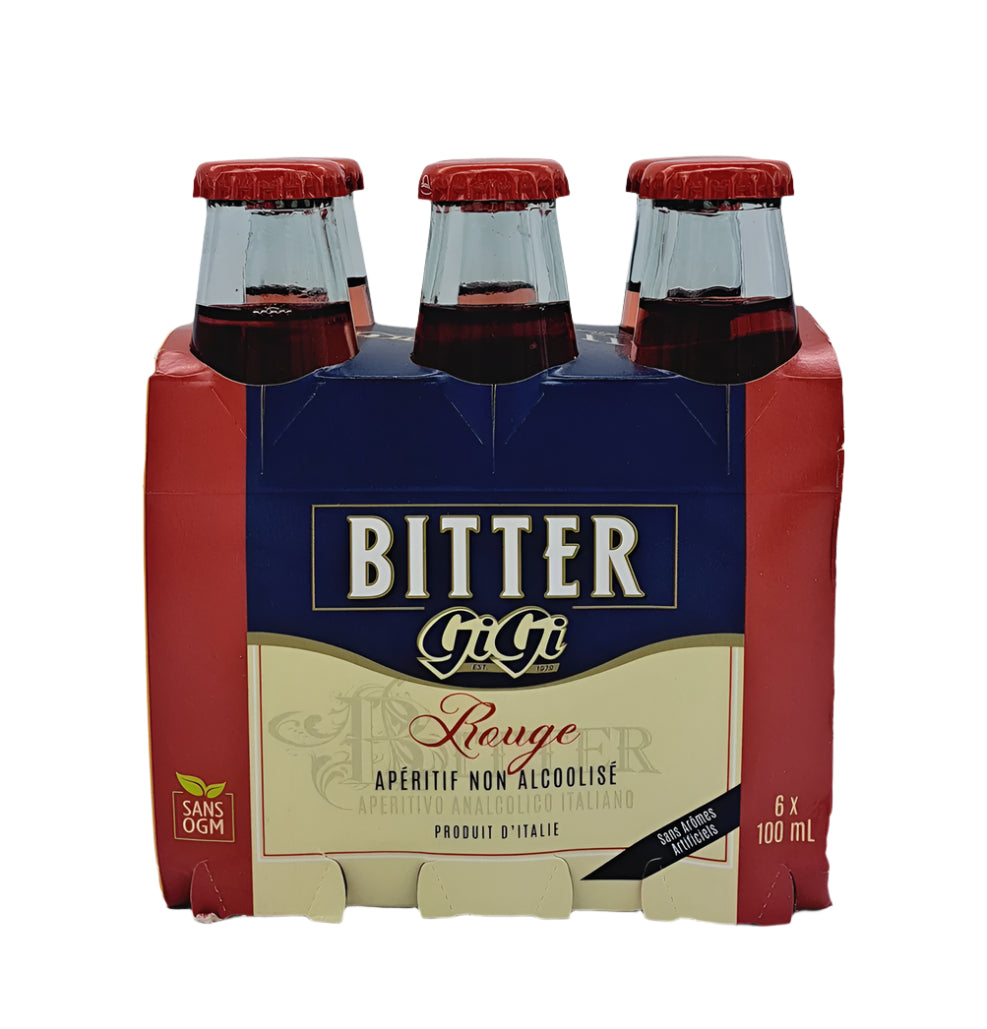 Gigi Non-Alcoholic Red Bitters 6x100ml