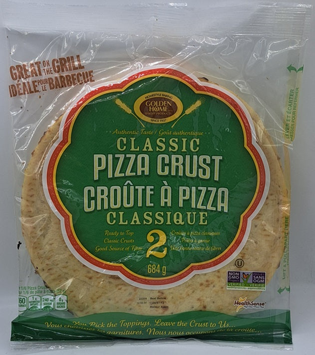 Golden Home Classic Pizza Crust 684g