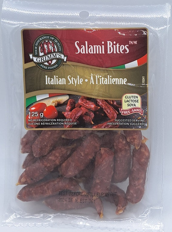 Grimm's Salami Bites - Italian Style 125g