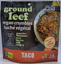 Load image into Gallery viewer, Ground Leef Vegan Crumbles - Taco 100g
