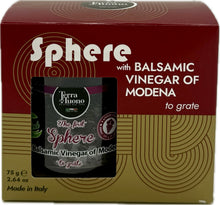 Load image into Gallery viewer, Terra Del Tuono Sphere with Balsamic Vinegar of Modena with Grater 75g
