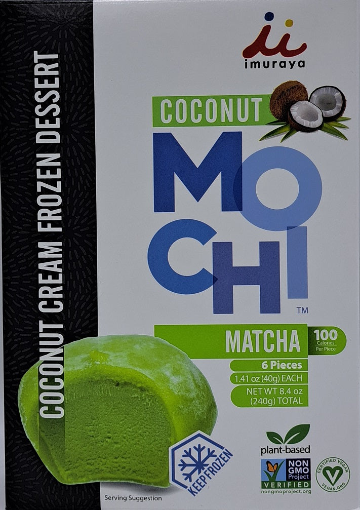 Imuraya Coconut Mochi - Matcha 6 x 40g