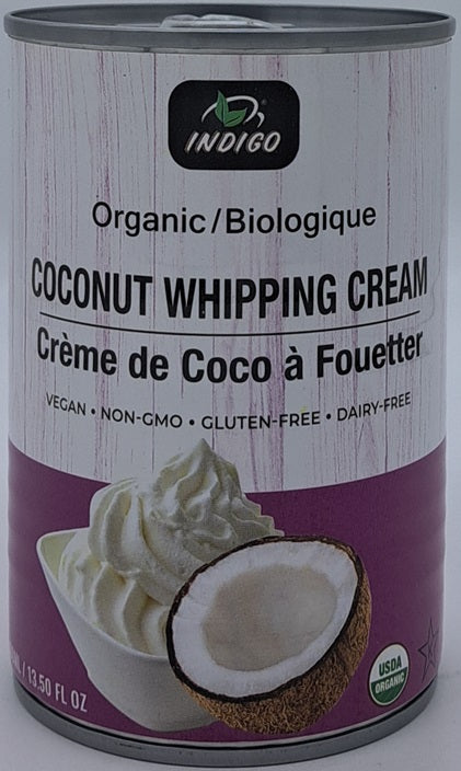 Indigo Organic Coconut Whipping Cream 400ml