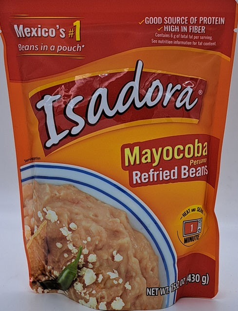 Isadora	Mayocoba Refried Beans 430g