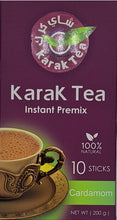 Load image into Gallery viewer, Karak Tea Instant Premix with Cardamom 10 sticks X 20g
