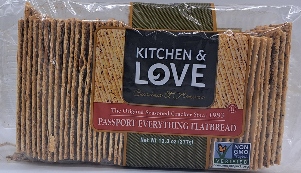 Kitchen & Love Original Seasoned Flatbread 377g