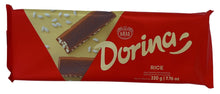 Load image into Gallery viewer, Kras Dorina Milk Chocolate Bar with Rice 220g
