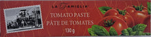 Load image into Gallery viewer, La Famiglia Tomato Paste in Tube 130g
