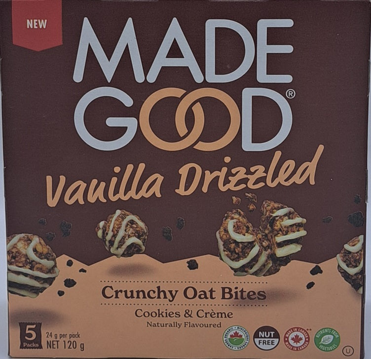 Made Good Vanilla Drizzled Oat Bites 120g
